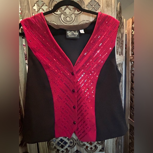 Bob Mackie wearable art vest - Picture 3 of 15